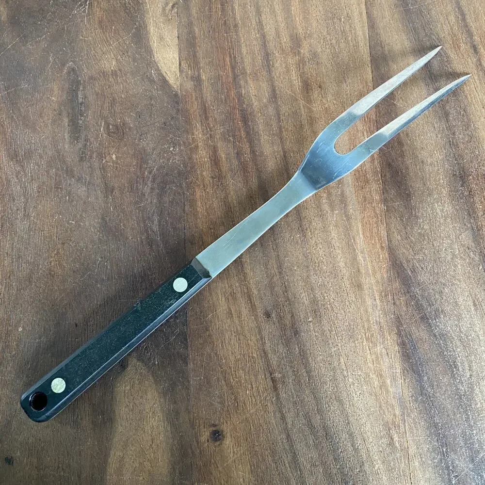 Vintage Flint Ekco Meat Fork 12
